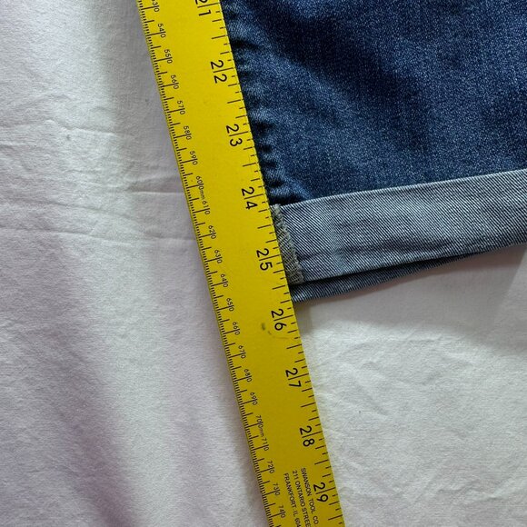 Gap Sexy Boyfriend Fit Jeans Size 10/30R Blue 100% Cotton Women’s Relaxed EUC - Picture 6 of 7